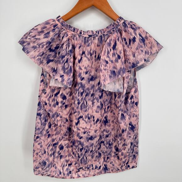 RAILS NWT Karysa Pink Ikat Blouse // S - Picture 12 of 15